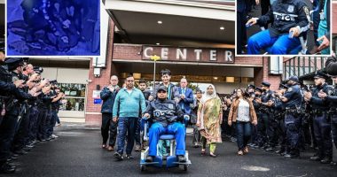 Off-duty NYPD cop Chowdhury Nafees released from the hospital after violent robbery