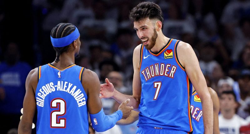 Oklahoma City Thunder roll into NBA Finals for first time in 13 years