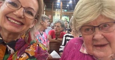 Sussan Ley and her mother Angela.