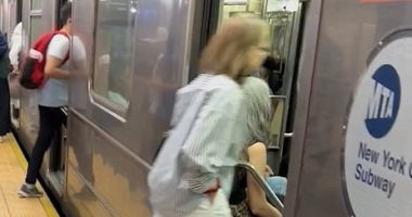 Oscar-winning A-list star unrecognizable as she almost trips