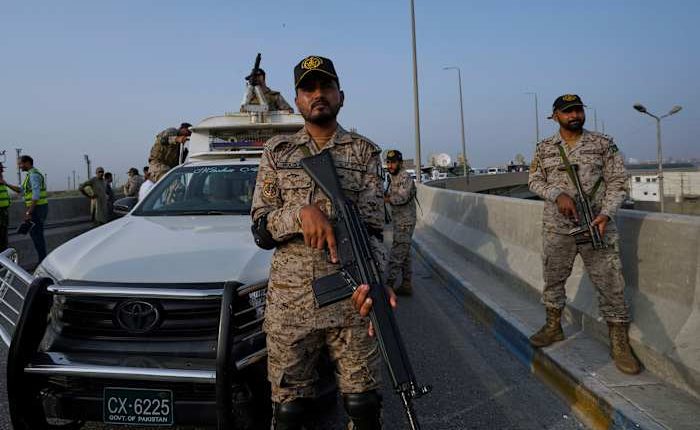 Pakistan's army spokesman says India has fired missiles at 3 Pakistani air bases