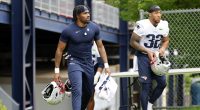 Patriots were debating another prospect as pick No. 38 approached, along with TreVeyon Henderson