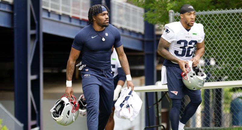 Patriots were debating another prospect as pick No. 38 approached, along with TreVeyon Henderson