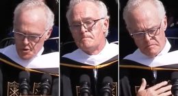 Pelley's anti-Trump commencement speech was a public spectacle filled with nonsense