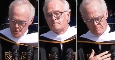 Pelley's anti-Trump commencement speech was a public spectacle filled with nonsense