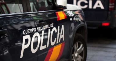 Spanish police car.