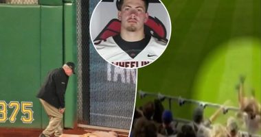 Pirates fan who fell 21 feet onto field speaks: 'Broken everything'