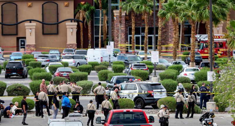 Police identify victim and gunman in Las Vegas gym shooting