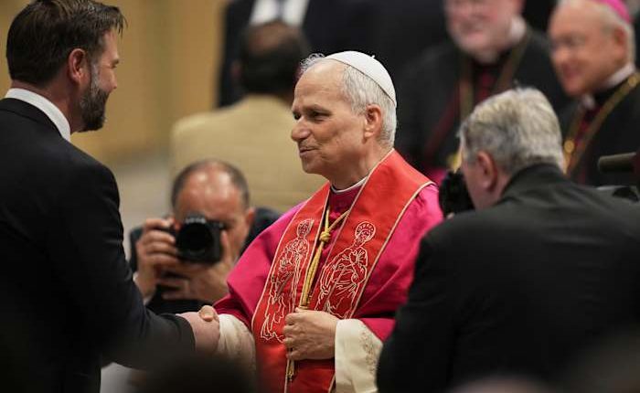 Pope Leo XIV and JD Vance meet ahead of US-led diplomatic flurry to reach ceasefire in Ukraine