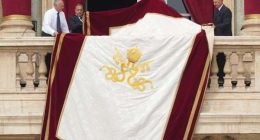 Pope Leo XIV celebrates Mass at tomb of St. Peter before greeting the masses for his noon blessing