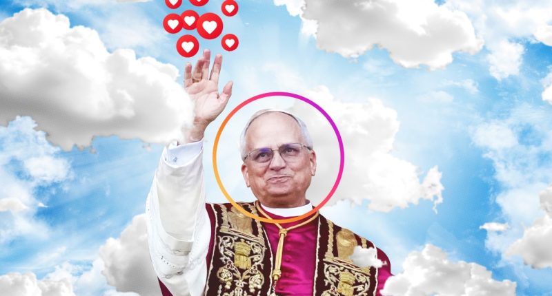 Pope Leo XIV is the first pope with an online footprint