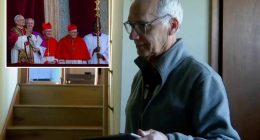 Pope Leo XIV's first phone call with brother John Prevost caught on camera