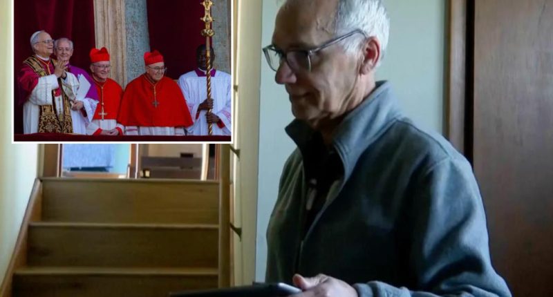 Pope Leo XIV's first phone call with brother John Prevost caught on camera