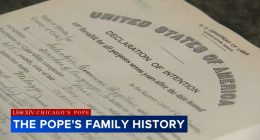 Pope Leo family history: Cook Country archives show Chicago-born Pope Leo XIV's grandfather immigrated from Italy to US