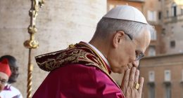 Pope Leo posts for the first time as he sends message to the world