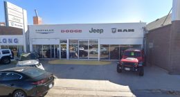 Closed Dodge and Jeep dealership.
