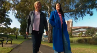 Ali Clarke and Mary Carle.