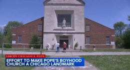 Preservationists seek landmark designation for St. Mary of the Assumption Chicago, Pope Leo XIV's boyhood Catholic church