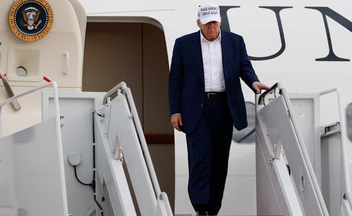 President Donald Trump hints at an announcement in the ‘next two days’ on Iran nuclear talks