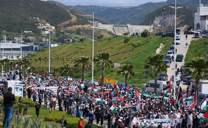 Protesters want Morocco to sever ties with Israel, so they're targeting strategic ports