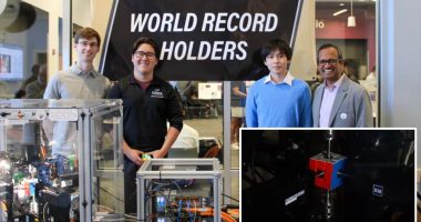 Purdue University students create robot that breaks record for solving Rubikâs cube -- smashing prior record held by Mitsubishi