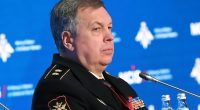 Russian GRU military intelligence chief Admiral Igor Kostyukov, responsible for his intelligence agents seeking to kill former spy Sergei Skripal and his daughter Yulia on Britain soil with nerve agent Novichok, and also for multiple cyber attacks on the West.