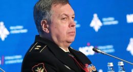 Russian GRU military intelligence chief Admiral Igor Kostyukov, responsible for his intelligence agents seeking to kill former spy Sergei Skripal and his daughter Yulia on Britain soil with nerve agent Novichok, and also for multiple cyber attacks on the West.