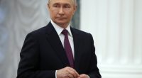 Vladimir Putin at an awards ceremony.