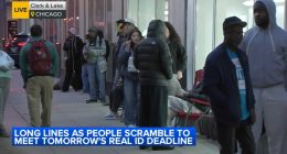 REAL ID deadline: Enforcement to begin Wednesday as long lines reported at Illinois DMVs | See requirements