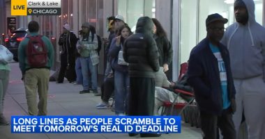 REAL ID deadline: Enforcement to begin Wednesday as long lines reported at Illinois DMVs | See requirements