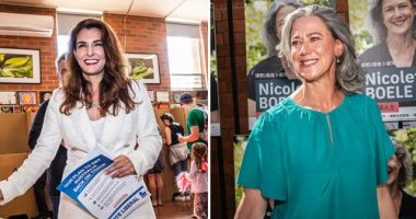 All ï»¿112,374 votes have been counted in the seat of Bradfield, with neither liberal candidate Gisele Kapterian nor Independent Nicolette Boele declaring victory.
