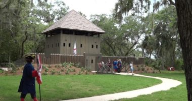 Replica fort unveiled at Fort Mose