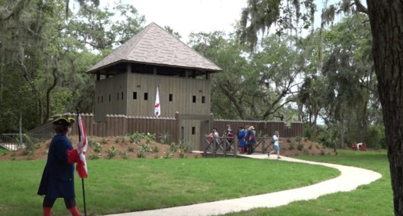 Replica fort unveiled at Fort Mose