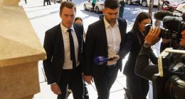 Revealed: How cycling star Rohan Dennis reacted to a VERY telling question after being sentenced for his involvement in his Olympian wife's tragic death