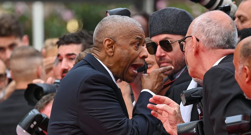 Revealed: What Denzel Washington yelled at photographer at Cannes