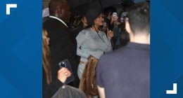Rihanna announces pregnancy, debuts baby bump at Met Gala