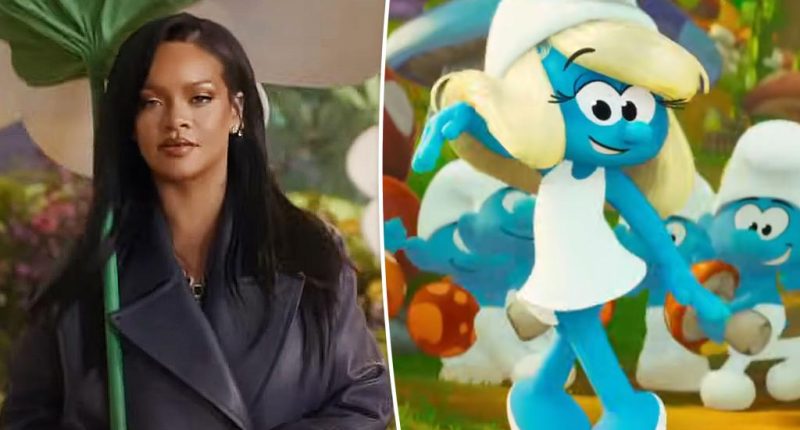 Rihanna releases 'Friend of Mine' song for 'Smurfs' movie