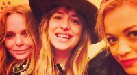 Rita Ora and Dakota Johnson pose for fun snap with Stella McCartney