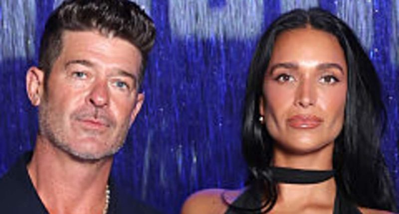 Robin Thicke, 48, marries baby mama, 30, after seven-year engagement