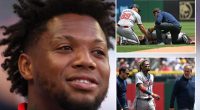 Ronald Acuna Jr. returns to Braves in massive lift nearly one year after crushing ACL tear
