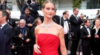 Rosie Huntington-Whiteley looks glamorous at Cannes Film Festival