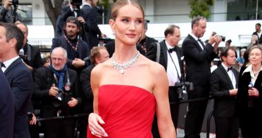 Rosie Huntington-Whiteley looks glamorous at Cannes Film Festival