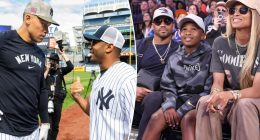 Russell Wilson feeling 'part of New York now' as he takes in Knicks playoffs, Subway Series