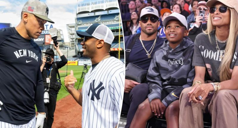 Russell Wilson feeling 'part of New York now' as he takes in Knicks playoffs, Subway Series