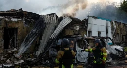 Russia bombards Ukraine with drones hours after Trump announces talks with Putin