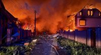 Russia hits Ukraine with largest aerial attack in war so far