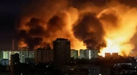 Russia launches largest aerial attack of Ukraine war, killing at least 12
