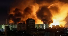 Russia launches largest aerial attack of Ukraine war, killing at least 12