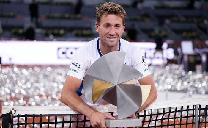 Ruud beats Draper in Madrid Open final to win his first Masters 1000 title