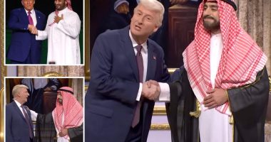 'SNL' season finale spoofs Trump's visit to Mideast as lovefest with bin Salman: 'Everybody loves me here'